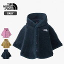 ノースフェイス THE NORTH FACE Sherpa Fleece Poncho シェルパ フリース ポンチョ ベビー 秋 冬 ブラウン ピンク ネイビー ベビー用品 赤ちゃん 静電ケア 防寒 NAB72308 KT OP UN 230927