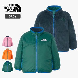 ノースフェイス ベビー リバーシブル 毛足の長い モコモコ フリース ジャケット キッズ 子供 THE NORTH FACE B Reversible Cozy Jacket ベビー リバーシブル コージー ジャケット NYB82344 2023秋冬新作 [230927]