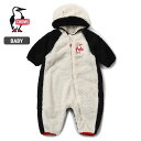 チャムス ベビー用カバーオール CHUMS [ CH27-1022 ] Baby Elmo Fleece All in One ベビーエルモフリースオールインワン おくるみ キッズ [230922]【SPS2403】