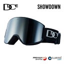 ダイス スノーボード ゴーグル 23-24 DICE SHOWDOWN SD30851 (GRY/SIL) MBK ショーダウン スキー スノボ goggle 【Y】 (240131)