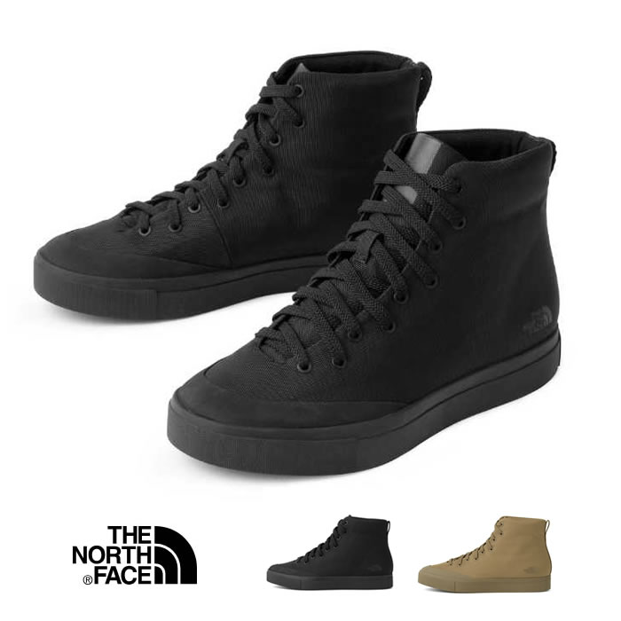 ノースフェイス ハイカットスニーカー THE NORTH FACE NF52249 SHUTTLE LACE HI WP シャトル レース ハイ ウォータープルーフ 靴 社会人 新生活 通学 プレゼント [220830]【SPS2403】 1