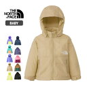 【20日最大P17.5倍！SPU+5の倍数デー】THE NORTH FACE ザ・ノースフェイス ベビー コンパクトジャケット NPB72310 ウインドブレーカー マウンテンパーカー B Compact Jacket メール便 (240125)