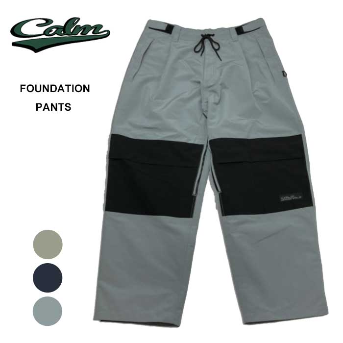 【予約】【豪華予約特典付き】24-25 カーム CALM スノーボードウェア 平岡卓 FOUNDATION PANTS