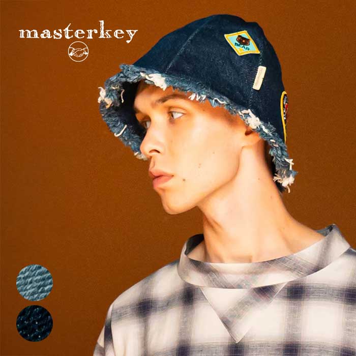 マスターキー チューリップハット MASTERKEY A-27 DENIM TULIP デニム 帽子 ユニセックス (24021)