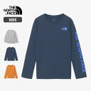 ノースフェイス キッズ 長袖Tシャツ THE NORTH FACE NTJ12286 L/S B FREE TEE ロングスリーブTNFビーフリーティー 速乾 虫よけ メール便 (240204)