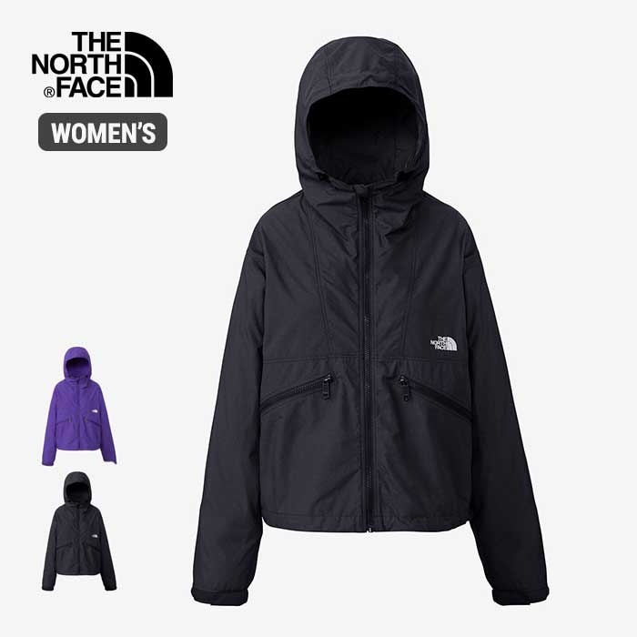 楽天HOOD楽天市場店ノースフェイス レディース ショートコンパクトジャケット THE NORTH FACE NPW22430 SHORT COMPACT JK アウター ウインドブレーカー （240310）