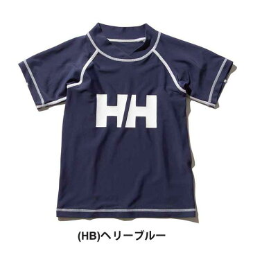 ヘリーハンセン キッズ ラッシュガード Helly Hansen [ HJ82003 ] KS SS HH CREW RASH 半袖 子供 [メール便] [0420]