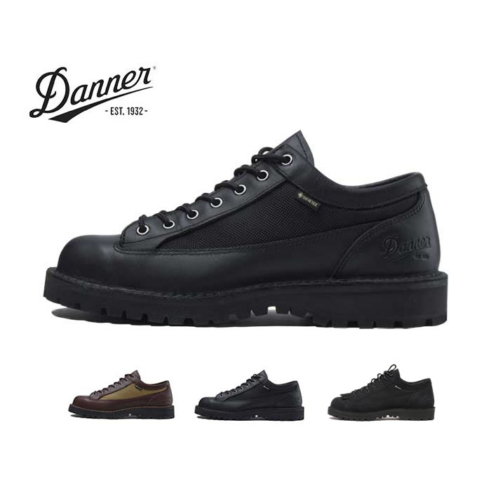 ダナー ブーツ フィールド ゴアテックス ローカット D121008 DANNER FIELD LOW アウトドアブーツ GORE-TEXライニング 240317 