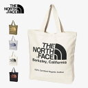 楽天HOOD楽天市場店ザ ノースフェイス トートバッグ メンズ レディース オーガニックコットントート THE NORTH FACE ORGANIC COTTON TOTE NM82385 スポーティ カジュアル タウンユース バック アウトドア デイリー エコバッグ メール便 （240317）