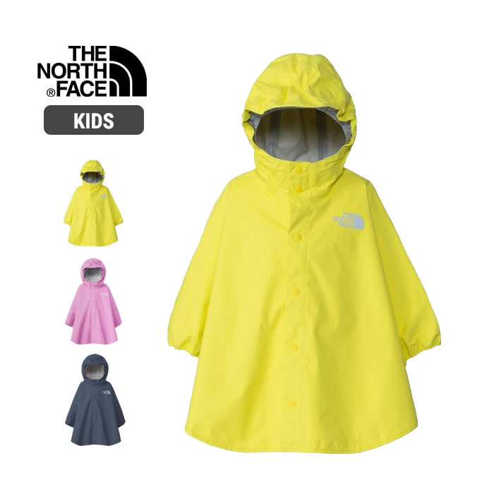 ノースフェイス ベビー レインポンチョ THE NORTH FACE NPB12308 B RAIN PONCHO 防水 レインコート アウトドア キッズ 240310 