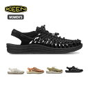 【最大P19倍!!15日は5と0のつく日!!】キーン サンダル レディース uneek ユニーク KEEN スニーカー 女性 (240304)