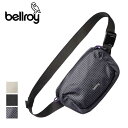 【最大77%OFF!!楽天スーパーセール!!】ベルロイ ボディバッグ BELLROY Lite Belt Bag メンズ レディース ユニセックス ショルダーバッグ ブラック グレー 軽量 小さめ 耐水 リップストップ (240830)(4)