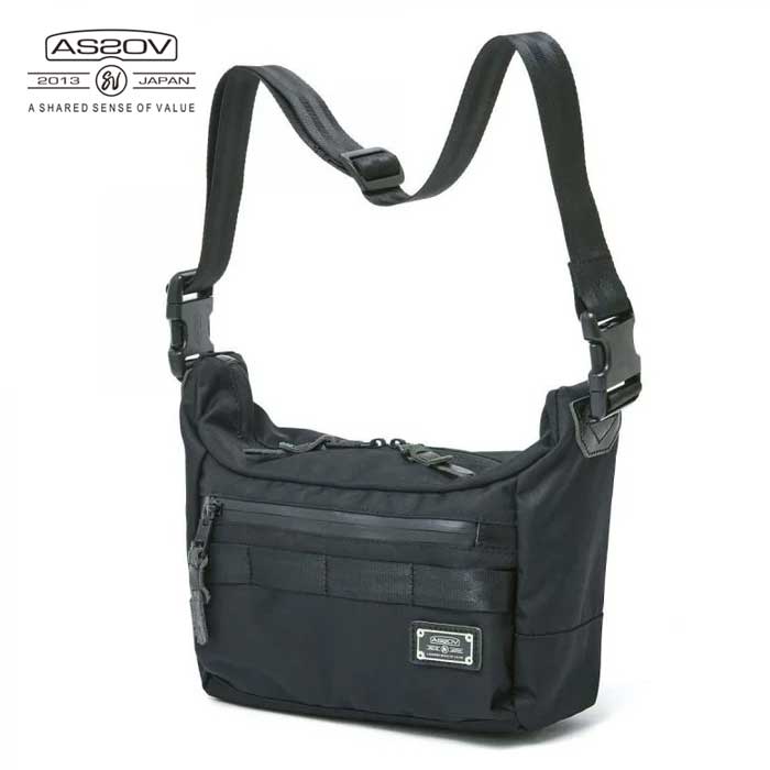 【最大P21倍!1日はワンダフルデー!】アッソブ ショルダーバッグ AS20V 061412 CORDURA DOBBY 2WAY SHOLDER コーデュラドビー305D 2WAYバッグ ハンドバッグ フェス 仕事用 手持ち (240930)