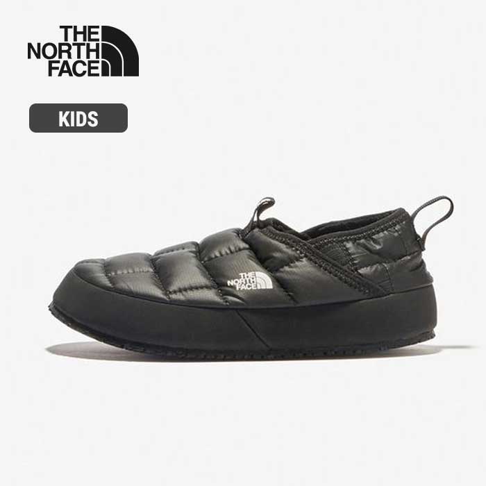 【全品P5倍！お買い物マラソン！】ザ・ノース・フェイス ブーツ キッズ THE NORTH FACE NFJ02379 K NUPTSE MULE ヌプシ ミュール II（キッズ）スニーカー キャンプ 防寒シューズ はっ水加工(240821)