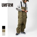 【最大P19倍!!30日は5と0のつく日!!】ユニフォーム アウトドア スタンダード UNFRM ユニフォーム スノーボードウェア 24-25 スキーウェア ビブパンツ パンツ AW-0510 MILITARY MOUNTAIN BIB PANTS