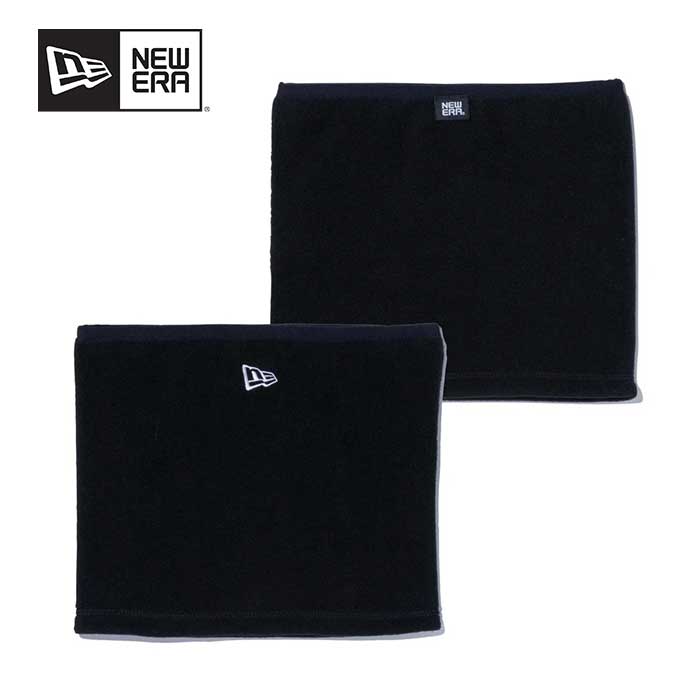 ニューエラ ネックウォーマー フリース ネックウォーマー ブラック/ホワイト NEWERA FLEECE NECK WARME..