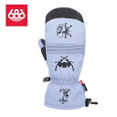 【最大P20倍!!1日はワンダフルデー!!】シックスエイトシックス グローブ 686 M2WGLV113 LANDER MITT PURPLE IMPRESSION ミトン パープル 手袋 M / L (241131) 【SPS2509】