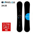 【P最大28倍!!お買い物マラソン!!】【新古品・展示品】アチロム ATIROM スノーボード板 24/25 GROUNDER グラウンダー 146 (2412...