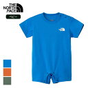 【最大P19倍30日は5と0のつく日!!】ザ・ノース・フェイス THE NORTH FACE ベビー ショートスリーブ ロンパース オーガニックコットン NTB...