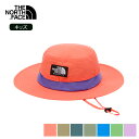 【最大64%off!!楽天スーパーSALE!!】ザ・ノース・フェイス ハット キッズ THE NORTH FACE NNJ02520 K HORIZON HAT ホライズンハット キャンプ アウトドア シンプル ロゴ 子供 服 ジュニア サファリハット UVカット 子供用 帽子 日よけ あご紐付き 登山用 夏 メール便