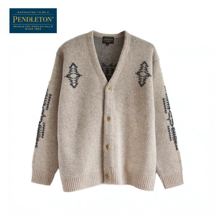 ��1������P21�ܡۥڥ�ɥ�ȥ� �����ǥ����� PENDLETON 19807046 5GG Cardigan 5������ �˥åȥ����ǥ����� ��� ��ǥ�����...