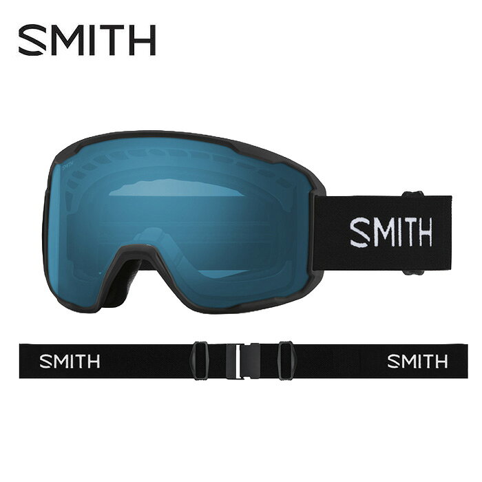 【25日最大P28倍】SMITH スミス PREVIEW Black CP Everyday Blue Mirror スノーゴーグル ゴーグル メンズ レディース 調光レンズ 6063 (251031)