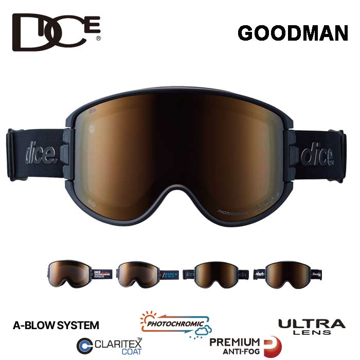 楽天市場】dice goodman ゴーグル（スポーツ・アウトドア）の通販