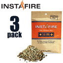 【最大P19倍!!15日は5と0のつく日!!】着火剤 薪ストーブ InstaFire インスタファイヤー 3個セット 着火材 燃料 七輪 バーベキューコンロ コ...