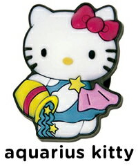 《メール便対応》ハローキティージビッツ《CROCS》Aquarius Kitty Jcell メンズ レディース キッズ ジビッツ jibbitz キティ 靴 3tz2