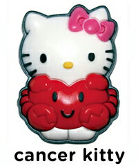 《メール便対応》ハローキティージビッツ《CROCS》Cancer Kitty Jcell メンズ レディース キッズ ジビッツ jibbitz キティ 靴 3tz 3tz2