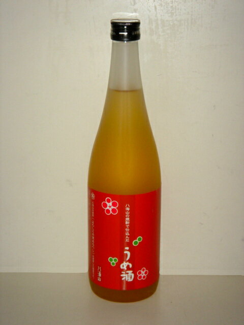 八海山の焼酎で仕込んだうめ酒　720ml