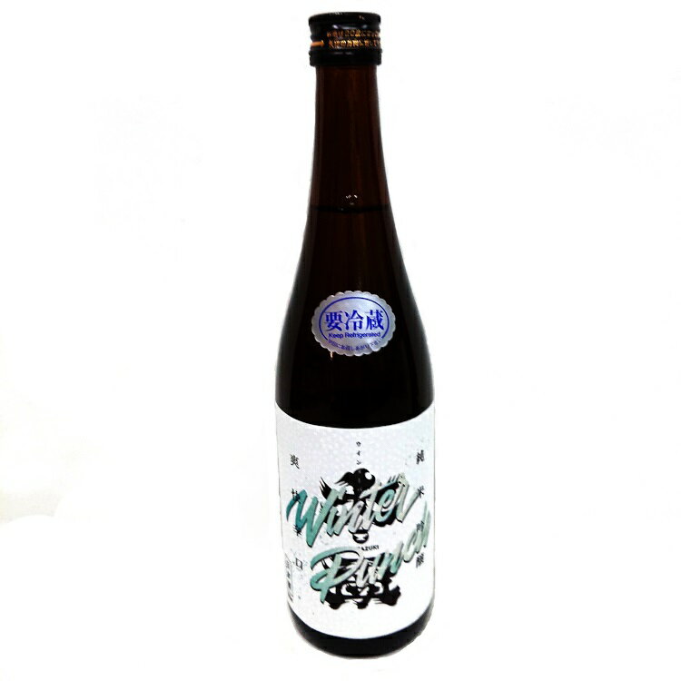 大盃　純米吟醸 Winter Punch（ウインターパンチ）720ml 令和3年度産 (群馬県産地酒）【牧野酒造】【要冷蔵】クーポン 2021のサムネイル