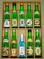 ギフト10本セット 全国飲み比べ　180ml×10本セット箱入熨斗紙対応 あさ開 神聖 御前酒 銀盤 加茂鶴 白龍 千代菊 船尾瀧 千歳鶴 爛漫 車中泊 ギフト 日本酒 敬老の日ギフト 日本酒 セット 日本酒 飲み比べ お酒 飲み比べセット