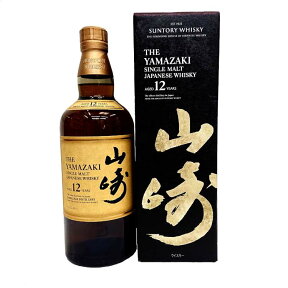 サントリーシングルモルトウイスキー 山崎12年 43度 700ml 箱入