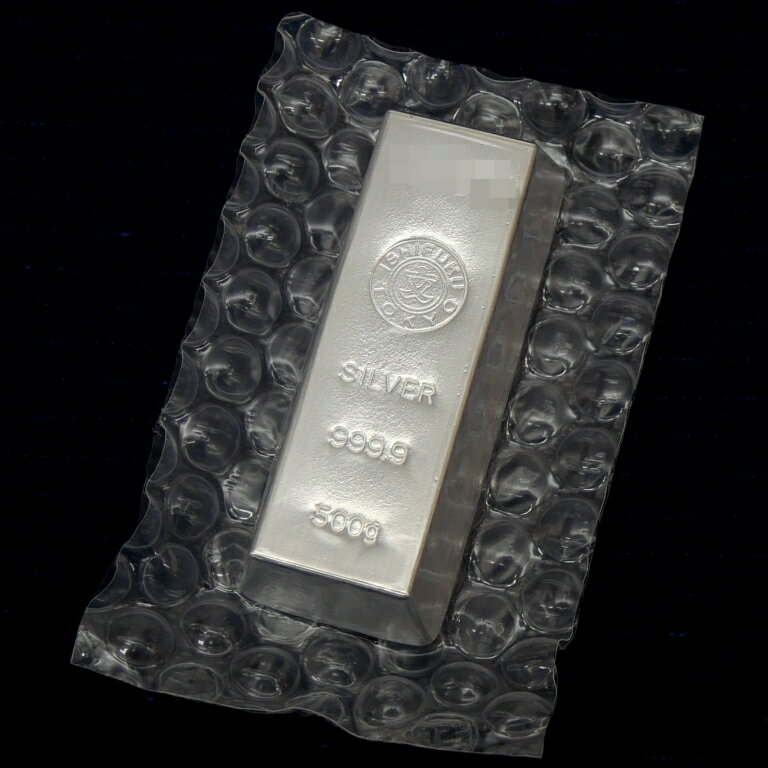 【最大3万円クーポン】 石福金属興業 純銀 インゴット 500g ingot /シルバー/SV999.9 500g(58157)