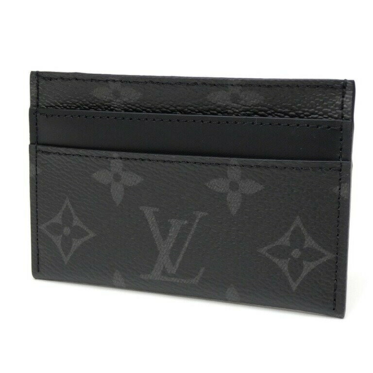 LOUISVUITTON カードケース カードケース ポルト・カルト・ダブル M62170 モノグラム・エクリプス(64454)