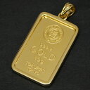 【新品】 24金 純金 インゴット ペンダントトップ 10g ゴールドバー APRE GOLD BAR