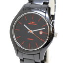 テクノス TECHNOS クオーツ セラミック T6329B0 【中古】(64687)(2)