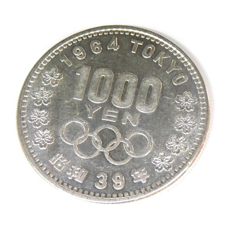 ◆商品名◆昭和39年 東京オリンピック 1000円銀貨 TOKYO 並品 記念貨幣 1964年◆サイズ◆直径:35mm 重さ:20g◆付属品◆本体のみ（付属品はありません）◆ランク◆中古A〜Bランク/USED多少のくすみや小キズ、汚れや変色...