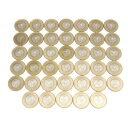 地方自治法施行60周年記念500円バイカラー・クラッド貨幣 40枚セット 愛知県 【中古】(62663)