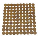 ギザ10 ギザ付き10円硬貨 昭和26年 100枚セット 【中古】(59990)