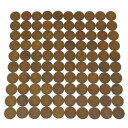 ギザ10 ギザ付き10円硬貨 昭和26年 100枚セット 【中古】(59998)