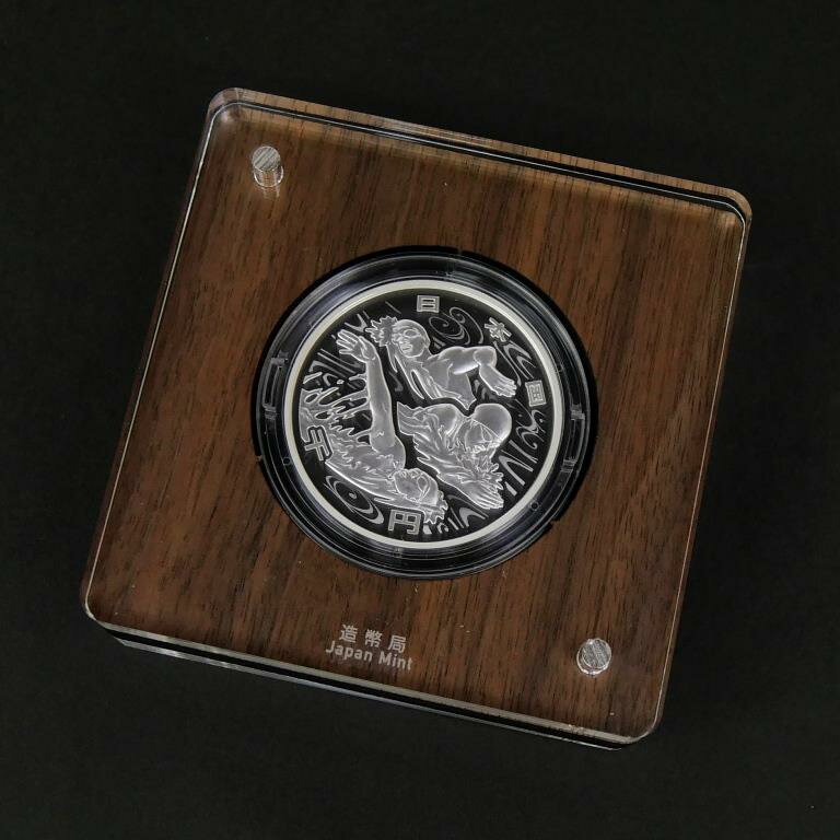 東京2020オリンピック競技大会記念千円銀貨幣プルーフ貨幣セット 水泳 記念貨幣 記念コイン パラリンピック(69418)