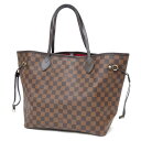 ルイ ヴィトン LOUISVUITTON トートバッグ ネヴァーフル MM N51105 ダミエ 【中古】(65012)