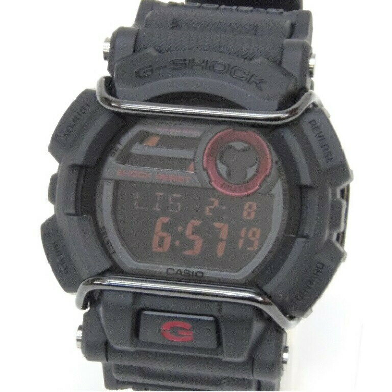 カシオ Casio メンズウォッチ 腕時計 G-SHOCK GD-400-1DR 黒 (61543)