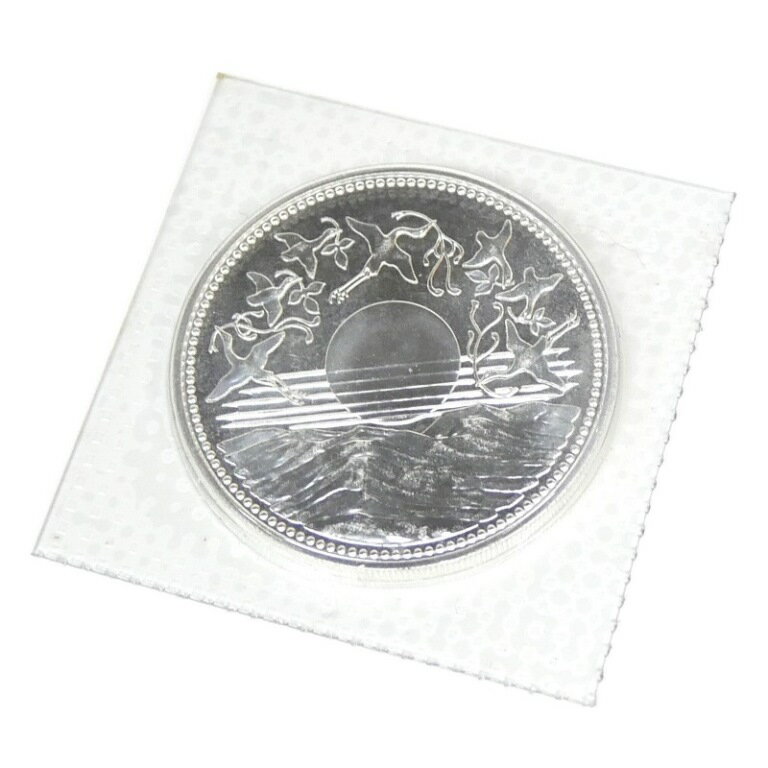 昭和61年 天皇陛下御在位60年1万円銀貨 パック入り 未開封 記念貨幣 記念硬貨(65323)