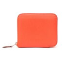 エルメス HERMES コインケース アザップシルクインコンパクト A刻印 ミニ財布 小銭入れ ローズジャイプール エプソン 【中古】(68712)