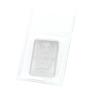 【エントリーでポイントUP!】 【新品】純プラチナ インゴット 10g 徳力本店 プラチナバー Pt999.5 ingot(41113)