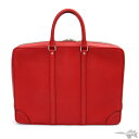 LOUIS VUITTON ルイヴィトン ポルトドキュマン ヴォワヤージュ PDV ビジネスバッグ ブリーフケース - ルージュ / レッド トリヨン 【中古】...