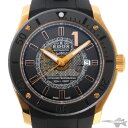 EDOX エドックス クロノオフショア1 プロフェッショナル オートマチック 80088-37R-NIR2 ブラック文字盤　GP / SS  2110222